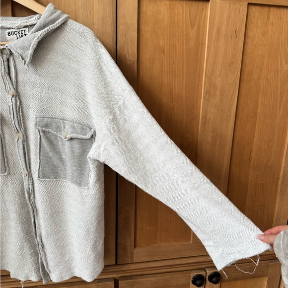 Bucket list button up jacket - Picture 6 of 7